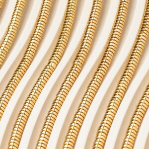 Бусины нить гематит Circle Gold - 20 см