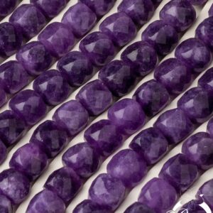 Бусины нить Аметист Blueberry, 9мм - 38 см