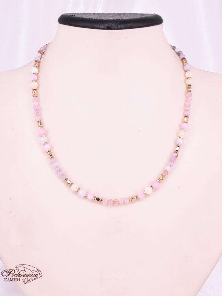 Колье «Пудровая Нежность»