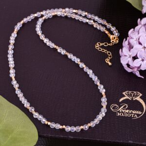 Бусы из кварца / Колье из натуральных камней
